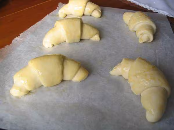Croissant apres levee