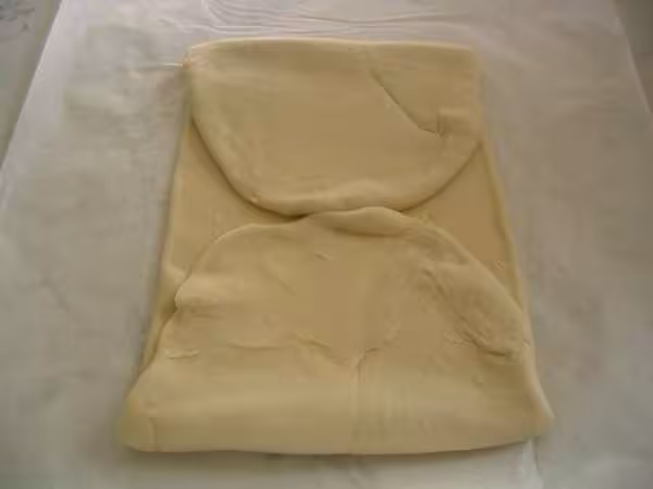 Croissant rabattre les extremite