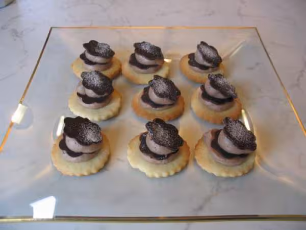 Eventails mousse noir