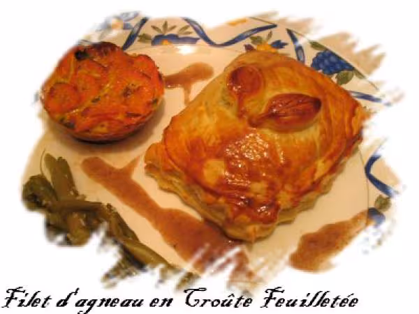 Filet d agneau en croute feuilletee