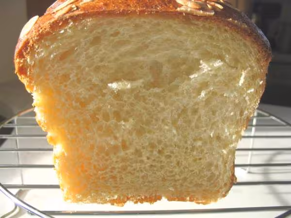 Interieur de la brioche