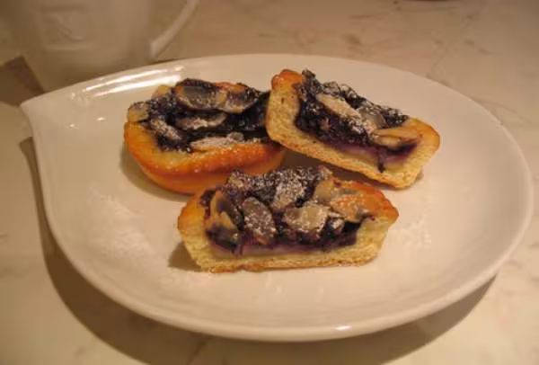 Tartelettes aux myrtilles