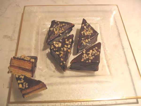 Triangle fourre au chocolat