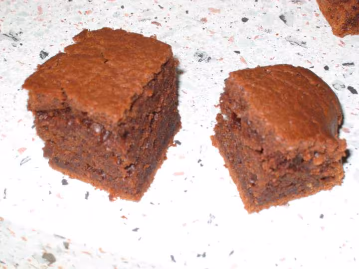 Gateau chocolat coupe