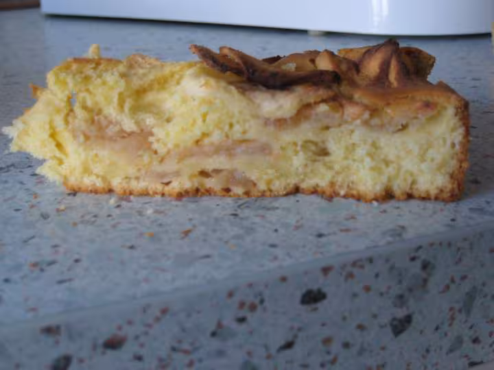 Morceau gateau aux pommes chiccamart