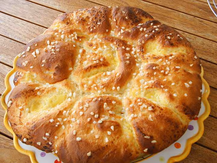 Brioche creme patissiere