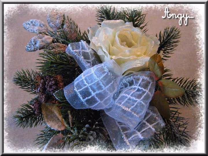 Centre de table pour ma table de noel