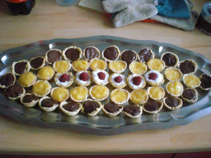 Plateau de petites tartelettes 1