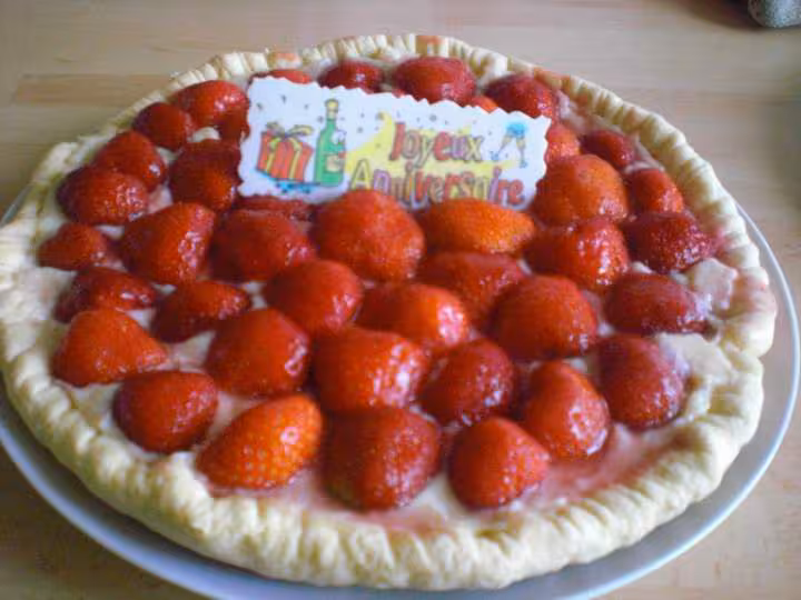 Tarte aux fraises