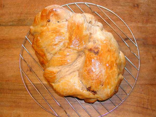 Brioche aux pepites de chocolat