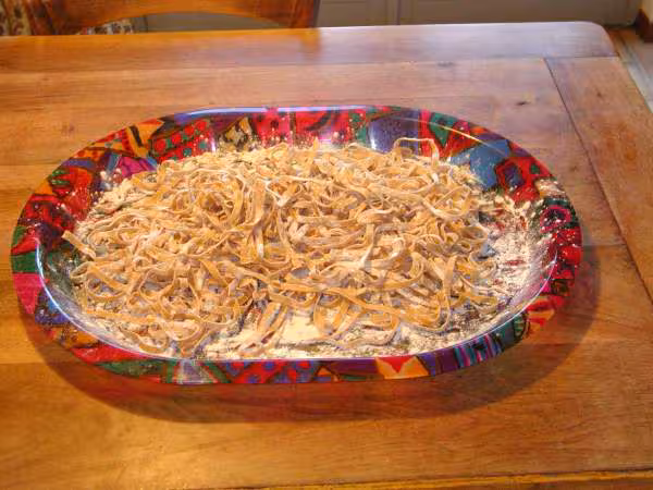 Tagliatelles fraiches au saumon fume