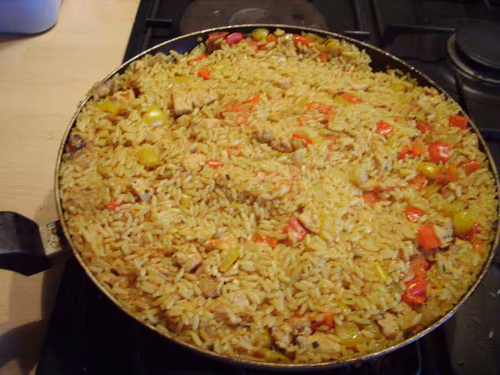 Risotto au curry
