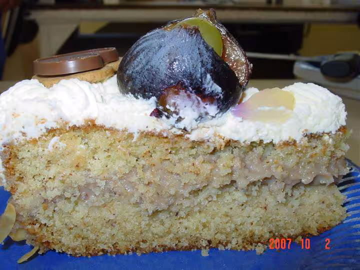 Part gateau chataigne