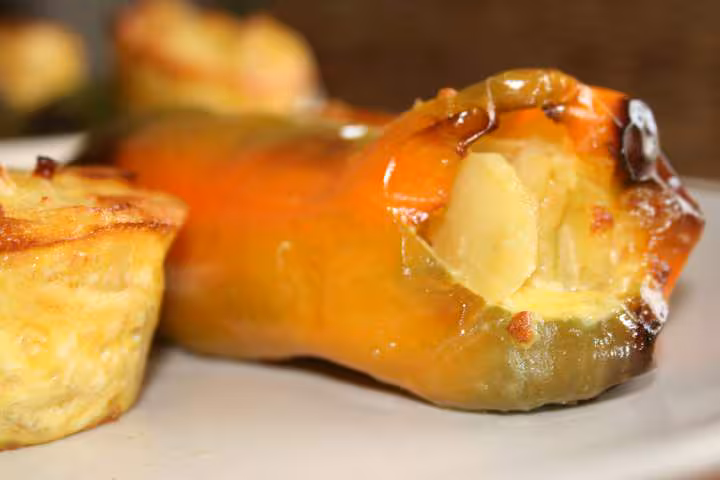 Poivrons farcis de tortilla