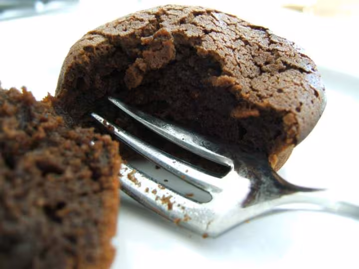 Volcan de chocolat