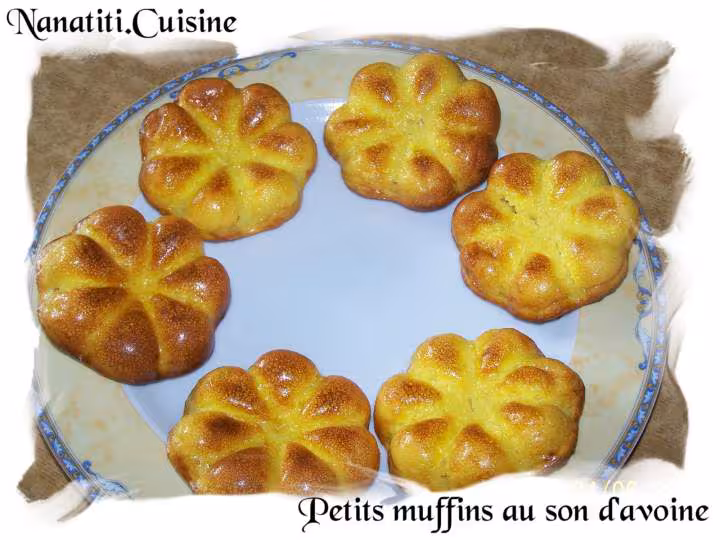 Muffins au son d avoine