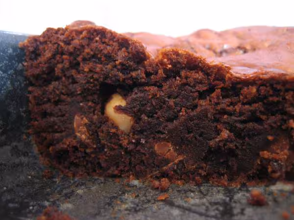 Brownie de ny double chocolat