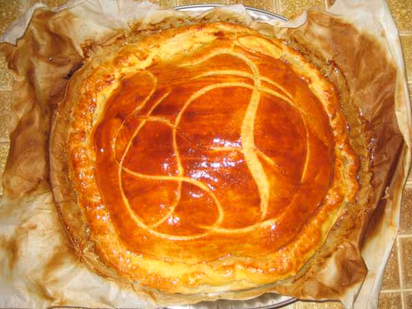 Galette aux dattes