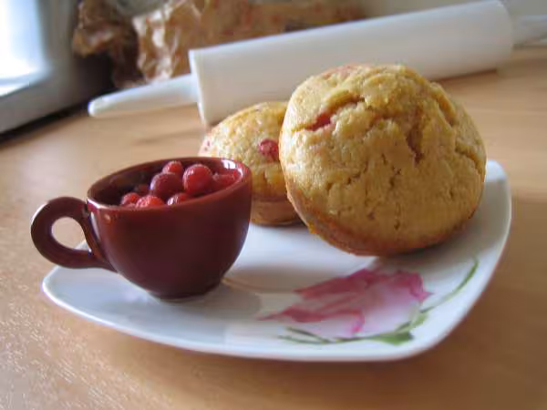 Mes muffins aux airelles