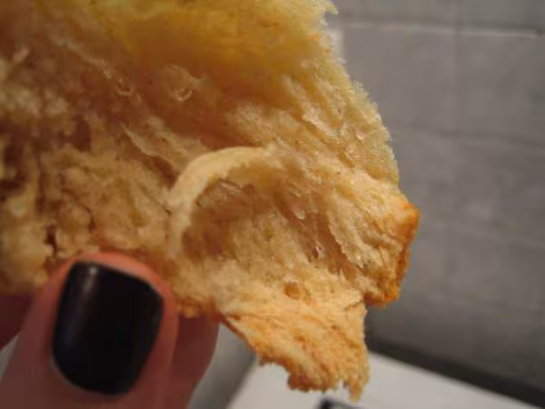 Pain brioche avec farine pain blanc de polange