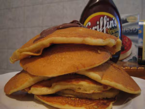 Pancakes sans oeuf sans beurre au lait d amande et citron