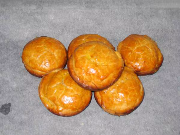 Petits pains brioches avec choco