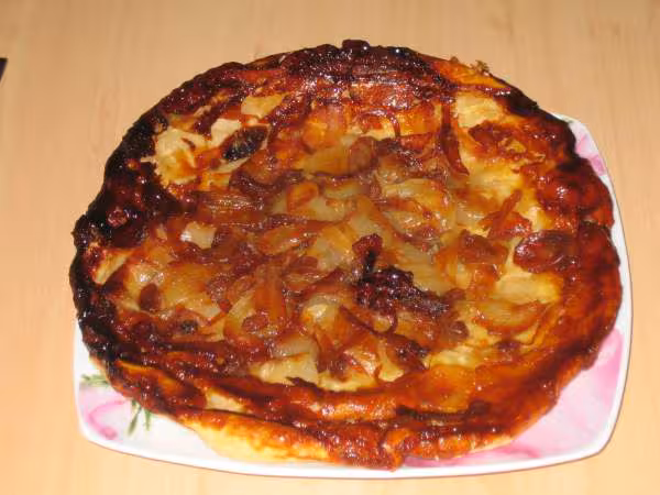 Tarte tatin aux oignons