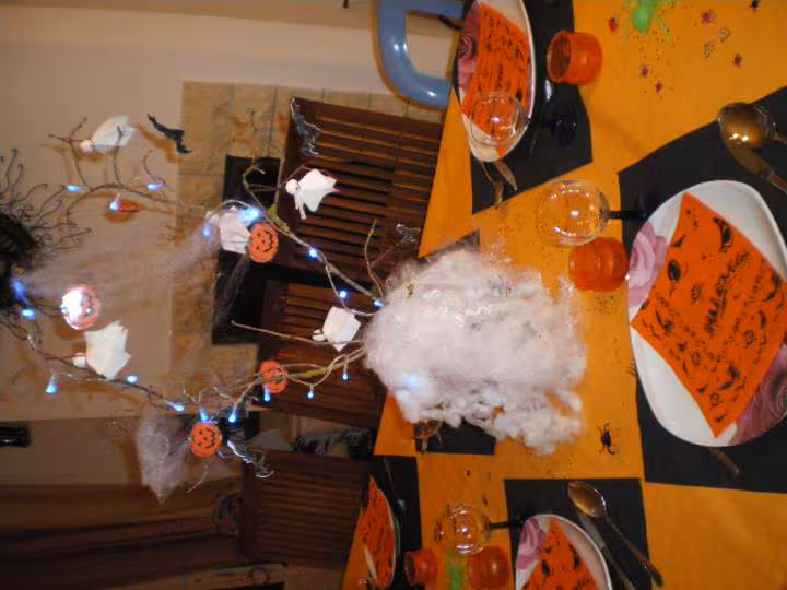 Centre de table halloween
