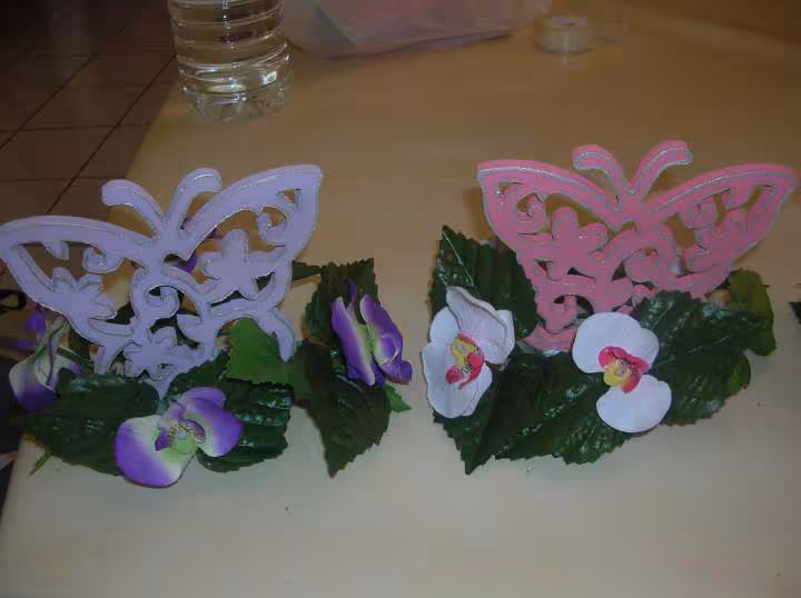 Deco pour table theme papillon