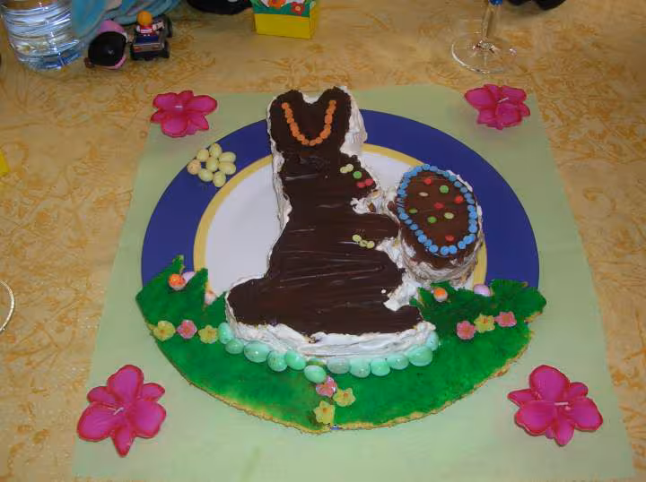 Gateau de paques 2007
