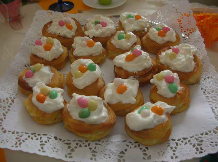 Nid de paques pour le dessert