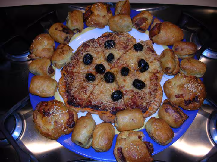 Petits fours en pate feuillette