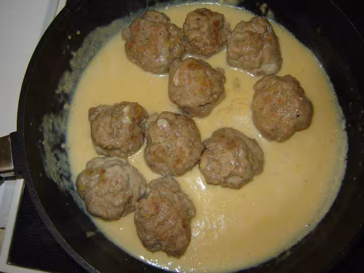 Boulettes sauce citron