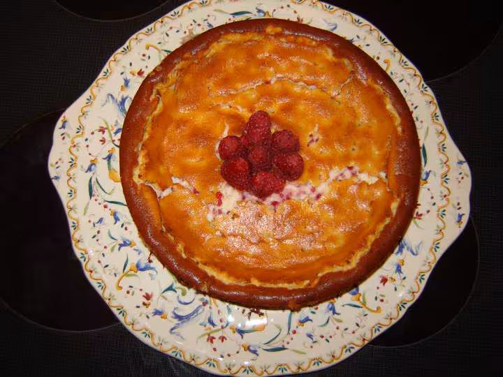Cheesecake aux framboises 2