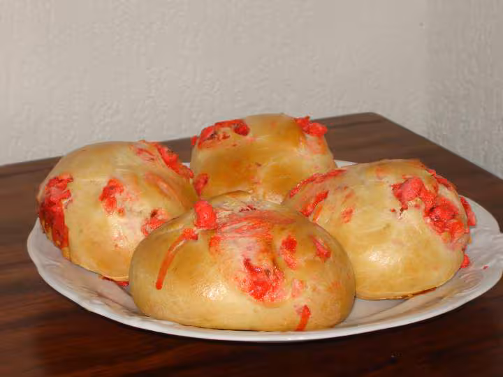 Petits pains viennois aux pralines