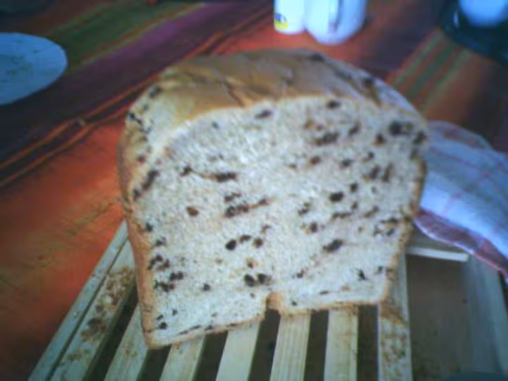 Cramique aux pepites de chocolat