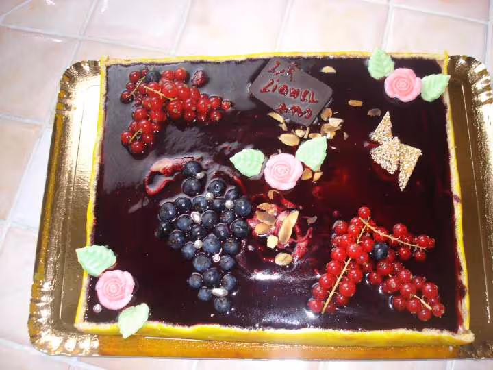 1er bavarois de flor framboise chocolat blanc