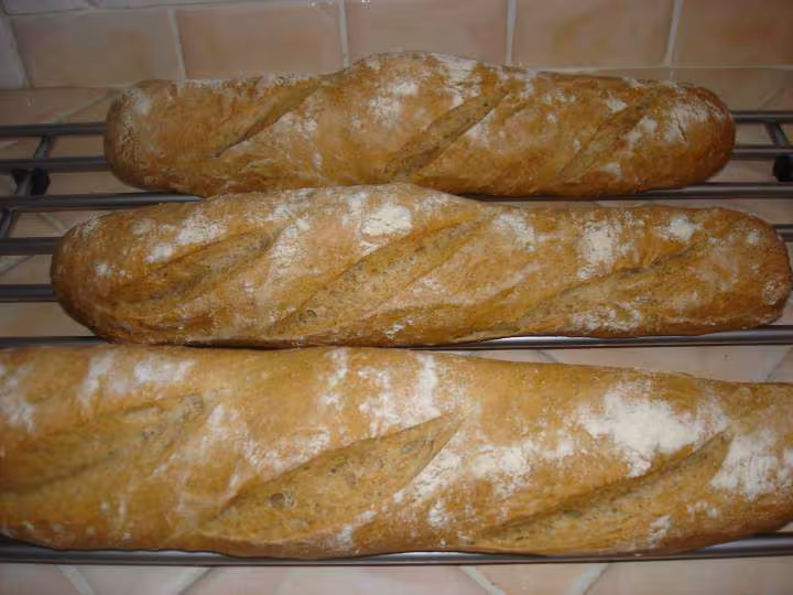 Baguettes a la sortie du four