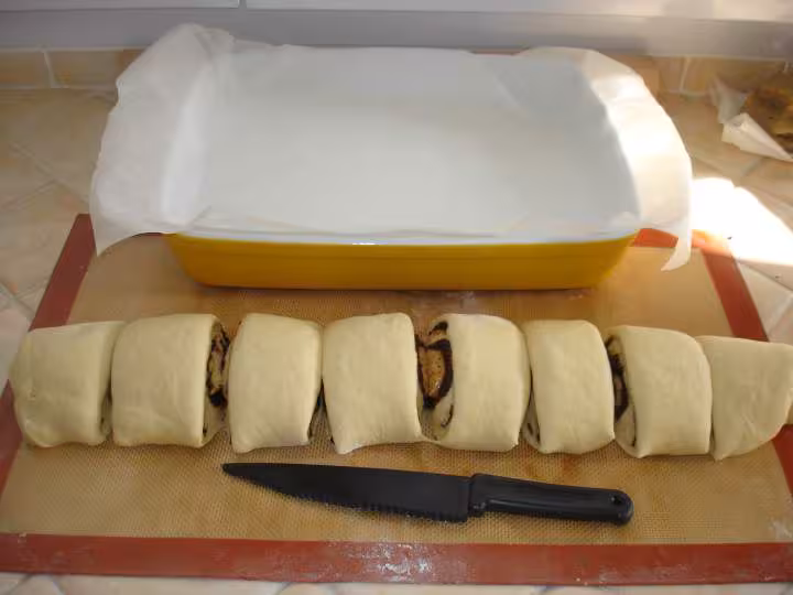 Decouper la pate en 8 ou 10 mx