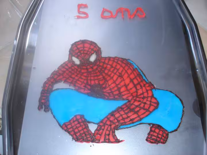 Dessin spider man pour mon neveu