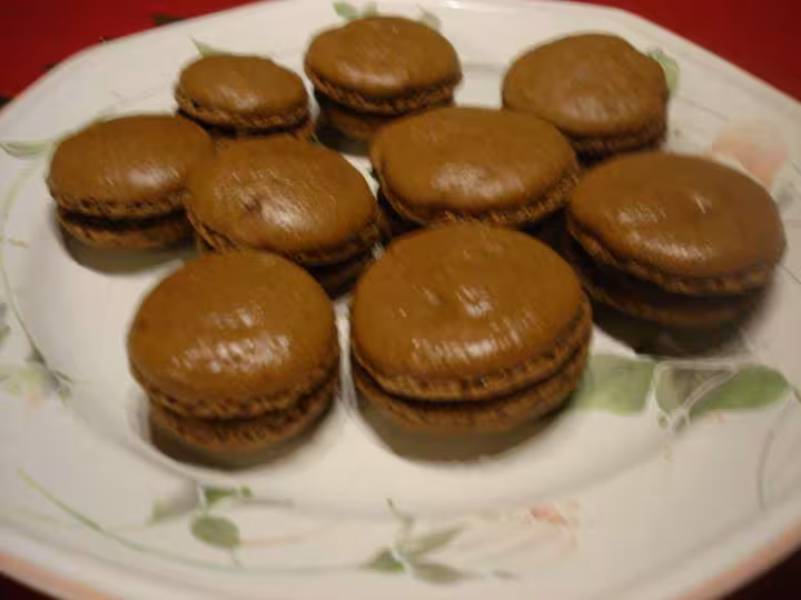 Macarons au chocolat extra