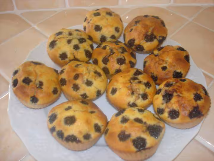 Mes 1er mufins aux mures