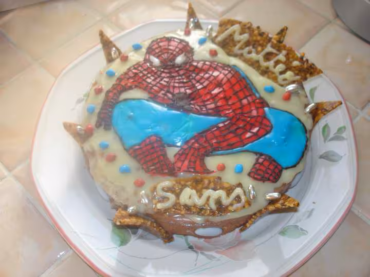 Mon gateau fini le sicilien de flore88 pour l anniver de mon neveu ce midi