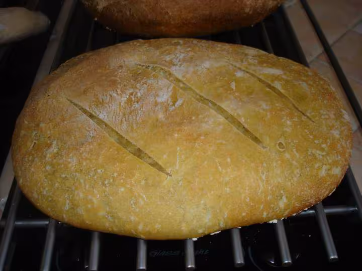 Pain galette au mais pour noel