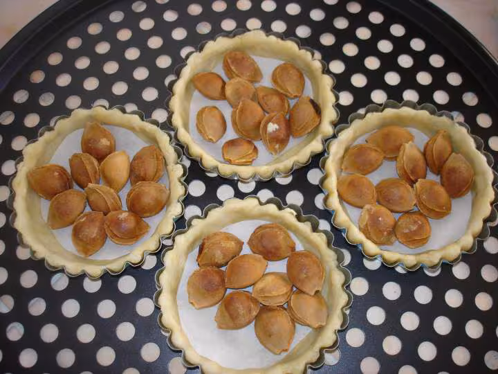 Preparation des tartelettes