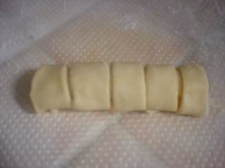 Rouleau de brioche fini