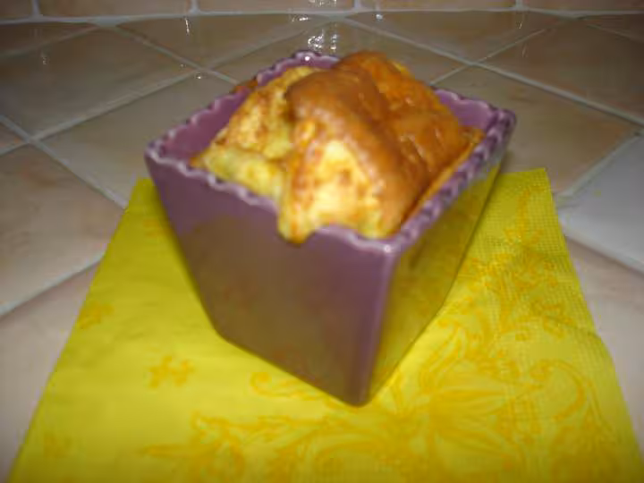 Soufle a l emental et roquefort