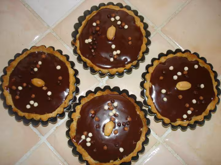 Tartelettes une fois fini