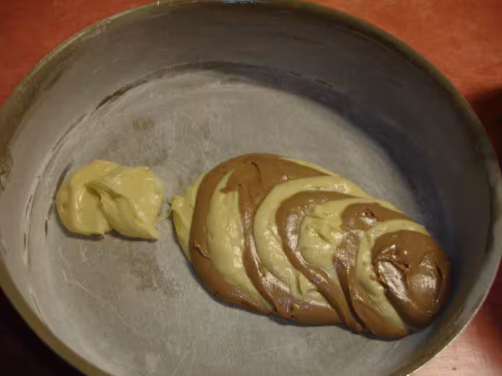 Gateau marbre 6