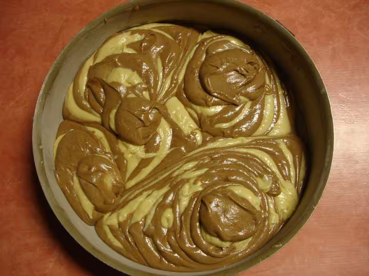 Gateau marbre 8